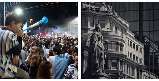 Two images collected in one issue