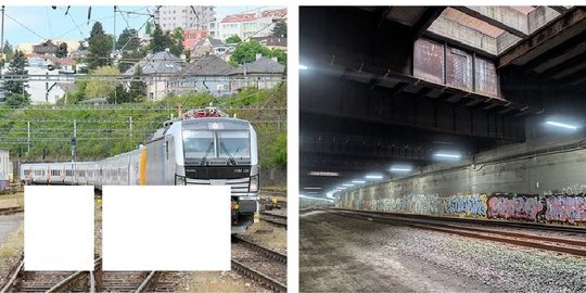 Two images collected in one issue